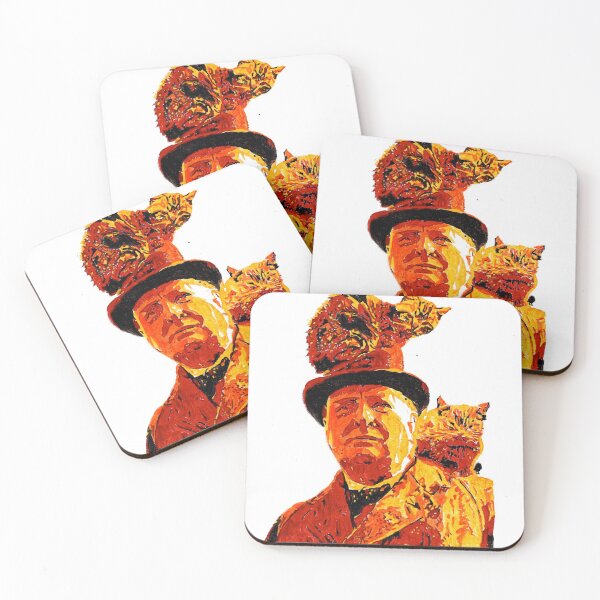 Item preview, Churchill and Cats designed and sold by JonathanAshArt.