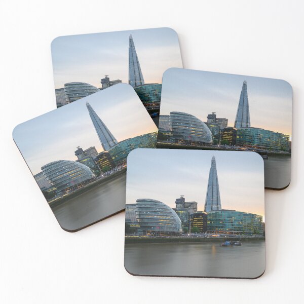 Item preview, A beautiful evening looking down from the Tower Bridge designed and sold by Tom Ryan-Elliott.