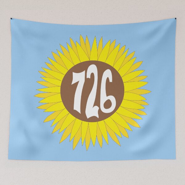 Item preview, Hand Drawn Texas Sunflower 726 Area Code designed and sold by itsrturn.