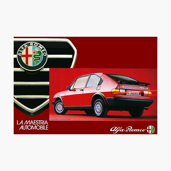 ALFA ROMEO ALFASUD Photographic Print