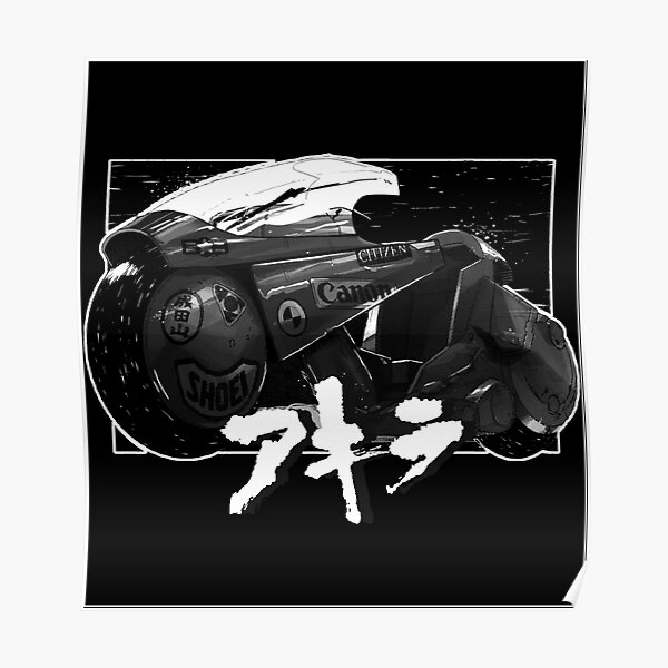 Akira motorbike poster Poster