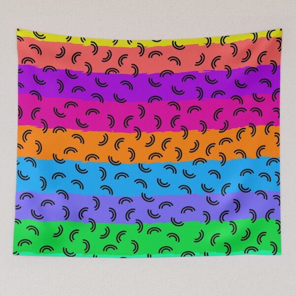 Item preview, colourful lines pattern designed and sold by MallsD.