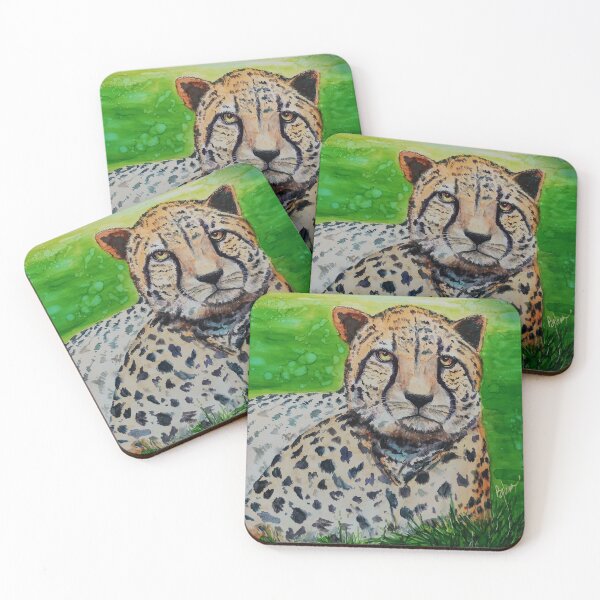 Item preview, Chillin' Cheetah - Endangered 'Vulnerable' designed and sold by GlennArt.