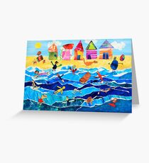 Brighton Beach Boxes Greeting Card