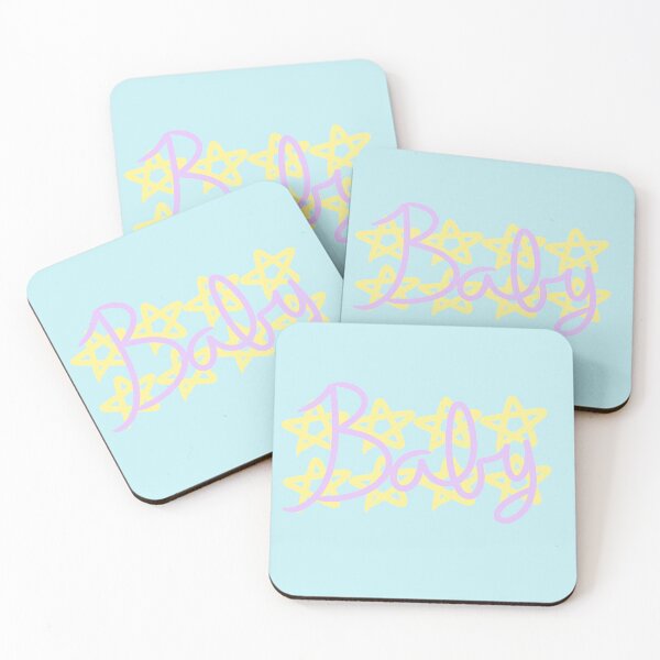 Item preview, Baby (pink font yellow stars) designed and sold by Cloud-Boy.