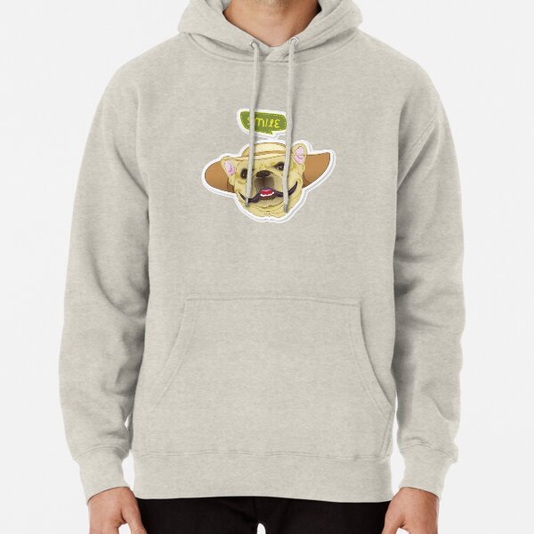 Cutie Canine Frenchie "Smile" Pullover Hoodie