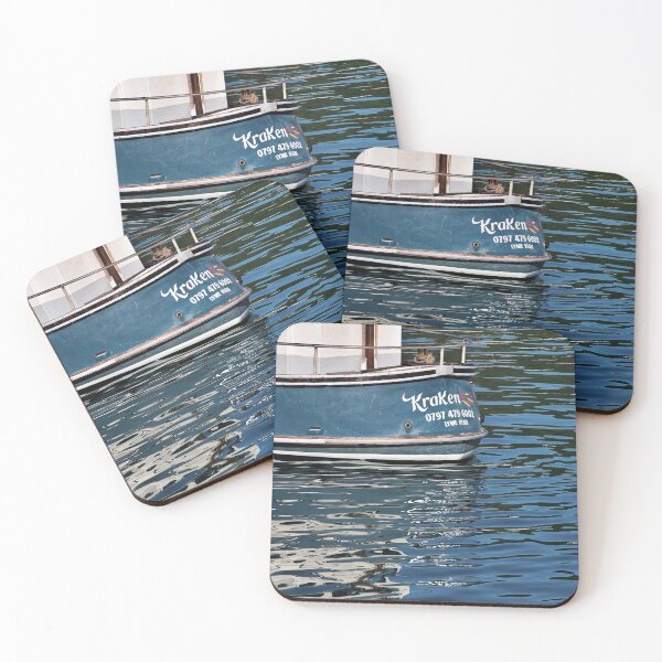 Item preview, Kraken Reflections At Lyme Regis Harbour designed and sold by Dorset Girl.