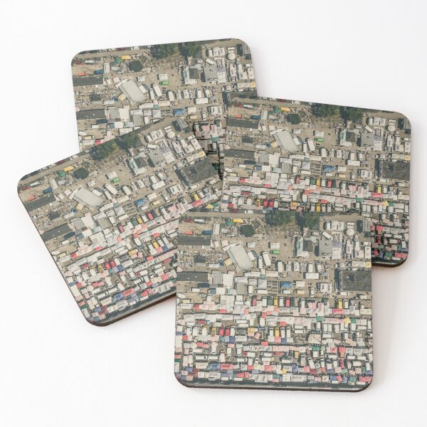 Item preview, Local grocery market aerial view designed and sold by Lukasz Szczepanski.