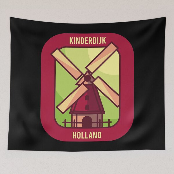 Item preview, Kinderdijk, Holland designed and sold by tonstan.
