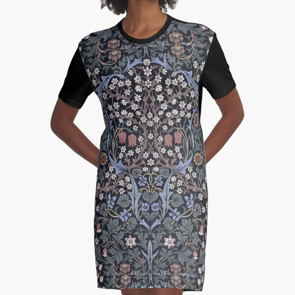 William Morris - Blackthorn Graphic T-Shirt Dress