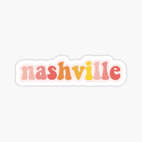 Nashville TN Sticker