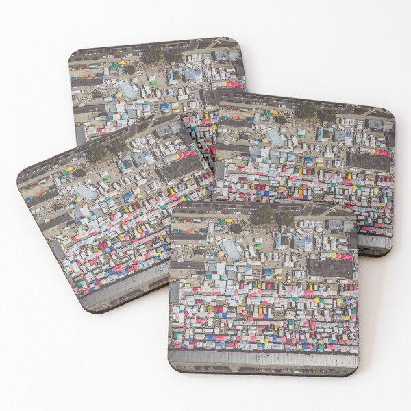 Item preview, Local grocery market aerial view designed and sold by Lukasz Szczepanski.