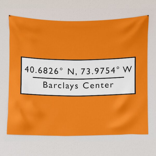 Item preview, Barclays Center Coordinates   designed and sold by cocreations.