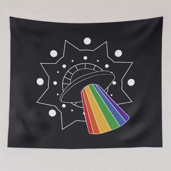 Item preview, [GAY PRIDE] OVNI emanando designed and sold by trashyvoid-art.