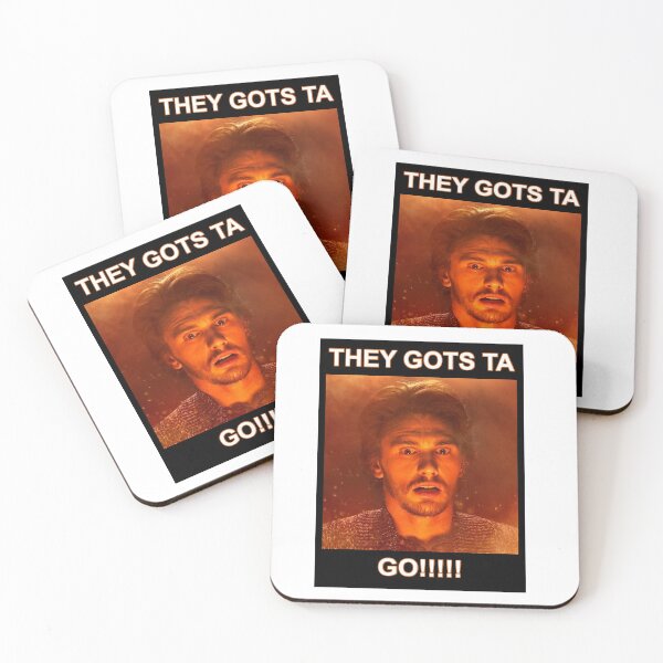 Item preview, THEY GOTS TA GO!!!! designed and sold by RedbubbleME.