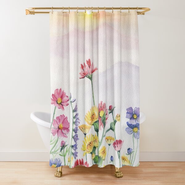 Wildflower Shower Curtain