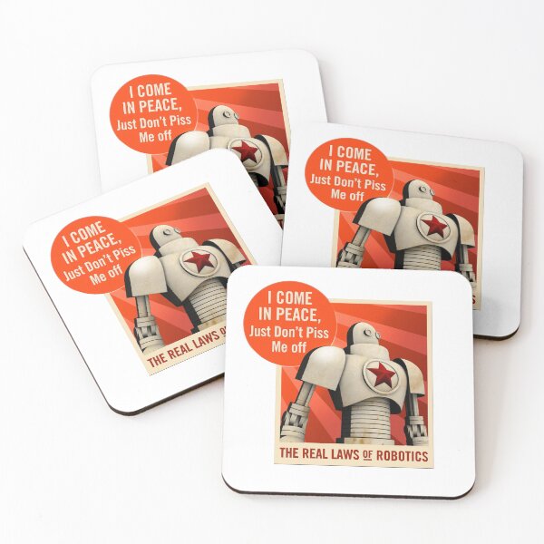 Item preview, The Real Laws of Robotics - I Come In Peace designed and sold by Spyinthesky.
