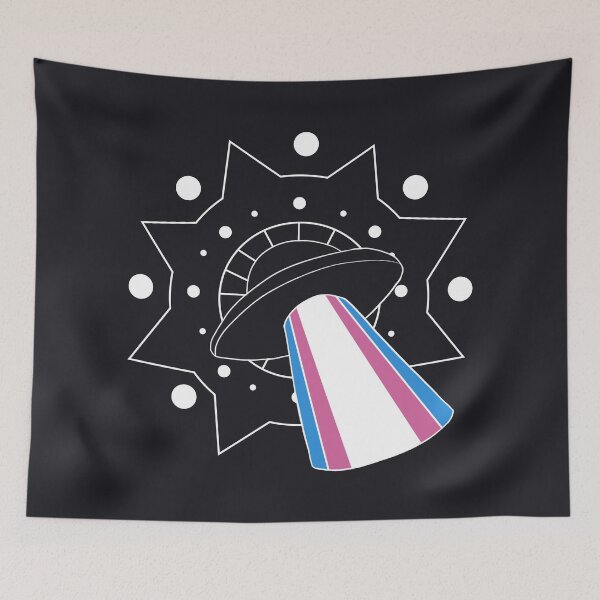 Item preview, [TRANS PRIDE] OVNI de emisión designed and sold by trashyvoid-art.