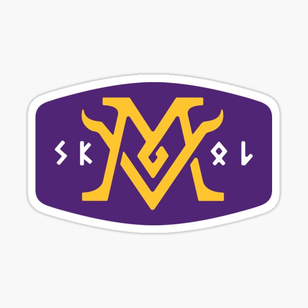 Item preview, Minnesota Vikings Skol Design designed and sold by Originalnickb Designs.