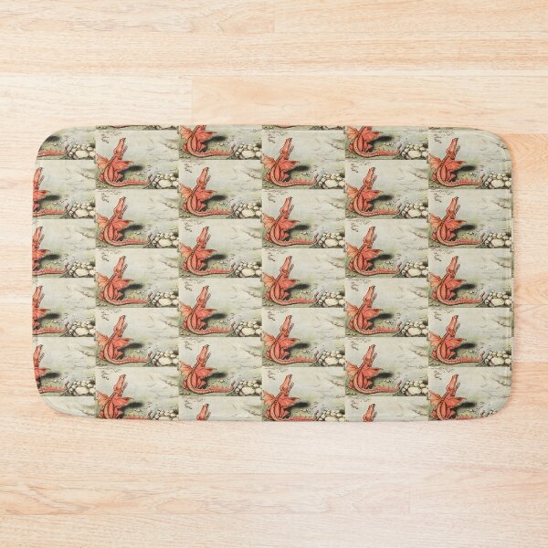 Item preview, Snarling dragon vintage illustration designed and sold by Vintage Designs +.