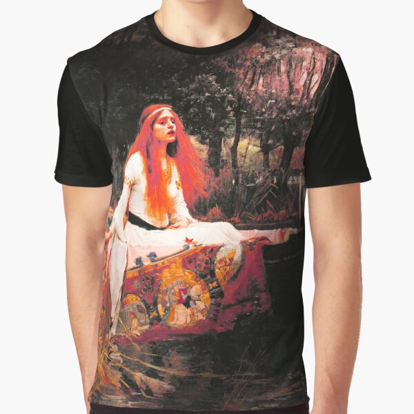 Vivid Retro - The Lady of Shalott Graphic T-Shirt