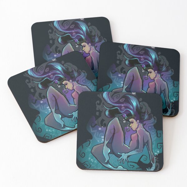 Lady of the Lake Coasters (Set of 4)