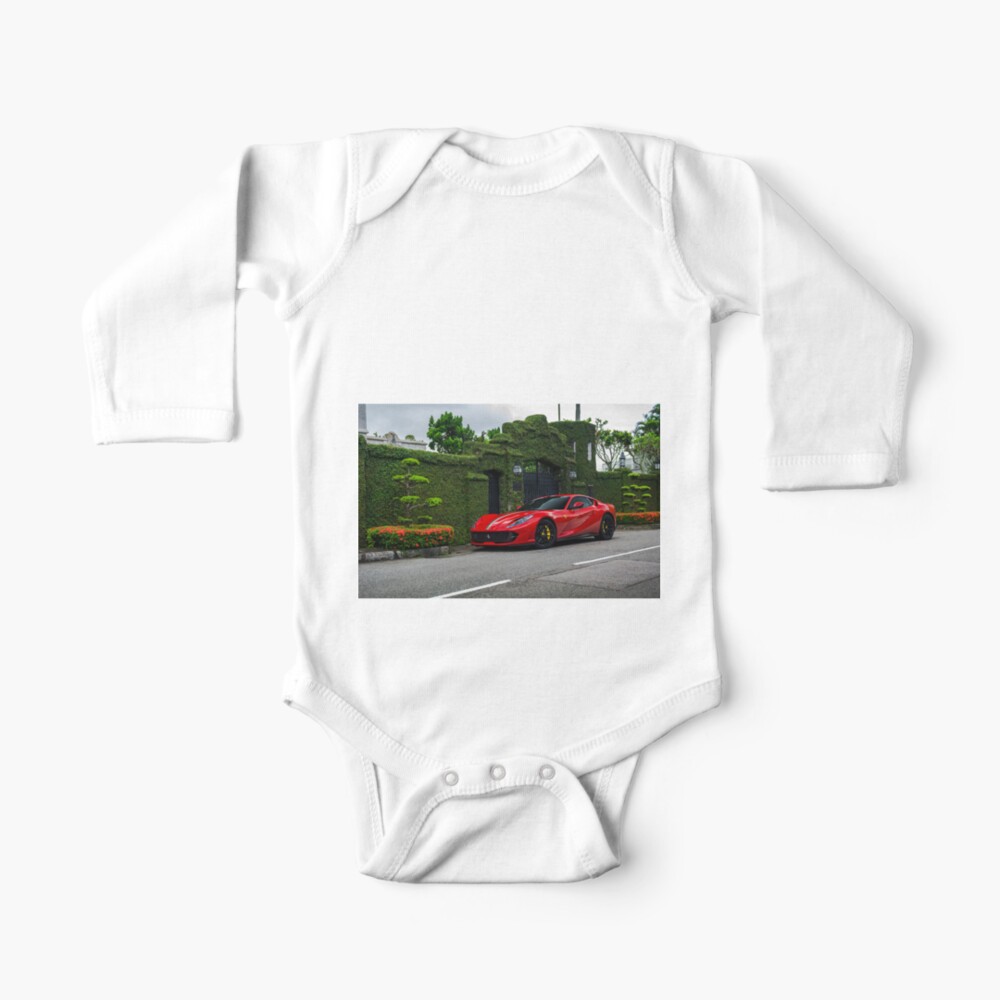 Ferrari 812 Superfast Baby One Piece By Ricoliu Redbubble