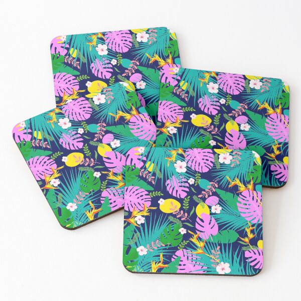Item preview, Jungle tropical floral designed and sold by mikath.