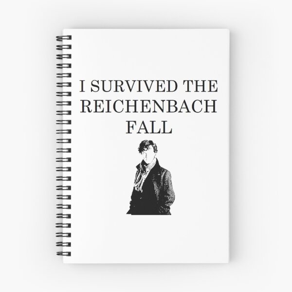 Item preview, I survived the Reichenbach fall designed and sold by josephrory.