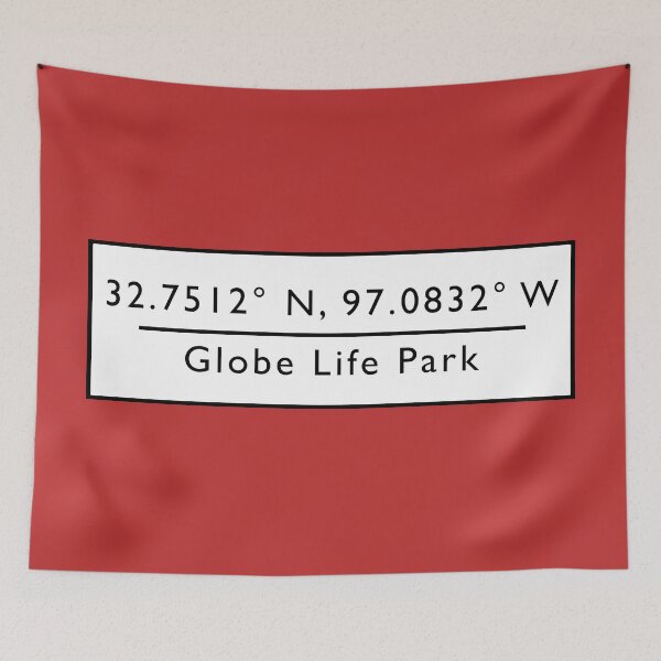 Item preview, Globe Life Park Coordinates designed and sold by cocreations.