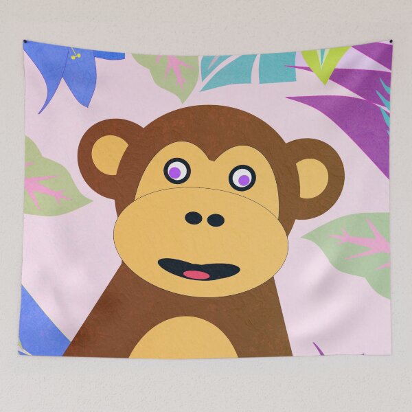 Item preview, Monkey Jungle designed and sold by bunhuggerdesign.