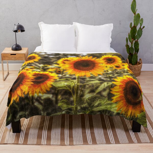 Item preview, Sunflowers With Canvas Texture designed and sold by Londonimages.