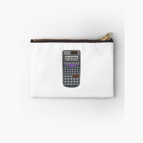 Item preview, math calculator my choice of weapon designed and sold by tess-siah.