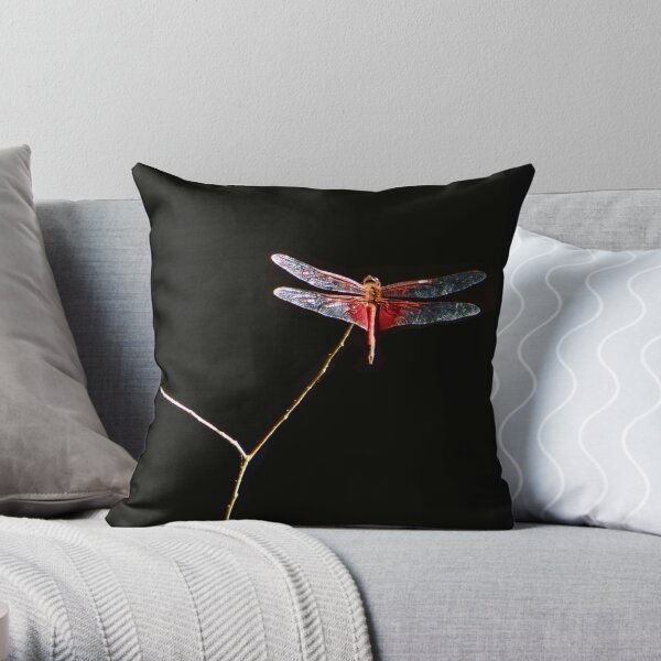 Red Dragon Throw Pillow