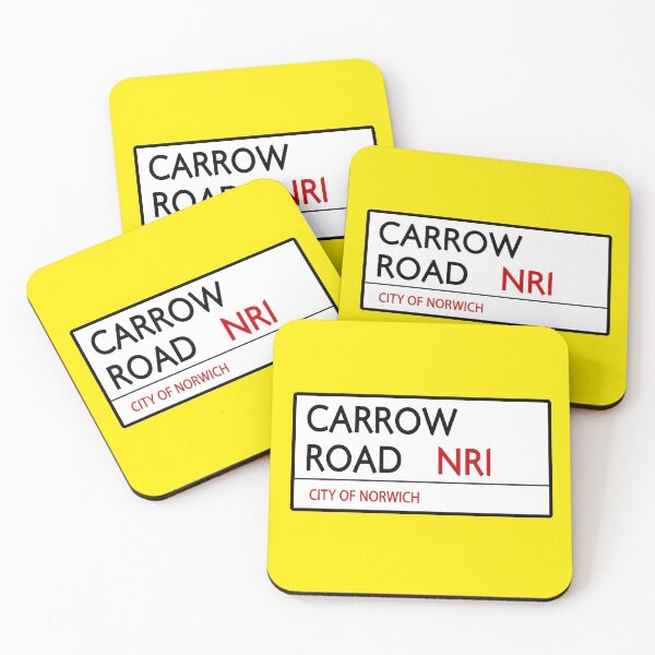 Item preview, CARROW ROAD STREET SIGN - NORWICH designed and sold by Confusion101.