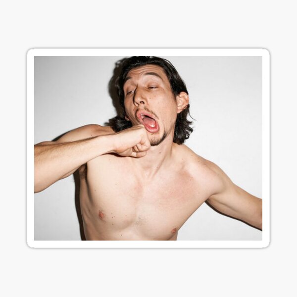 Vista previa del artículo con la obra «Adam Driver», diseñado y vendido por 3folds.