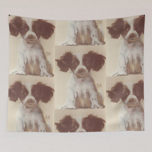 Item preview, Springer Puppy in Pastel designed and sold by BarbBarcikKeith.