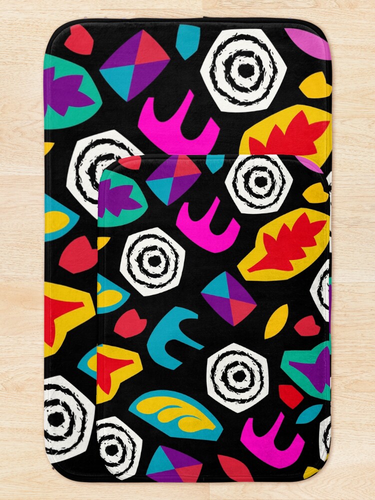 Alternate view of Strange Eleven Pattern Bath Mat