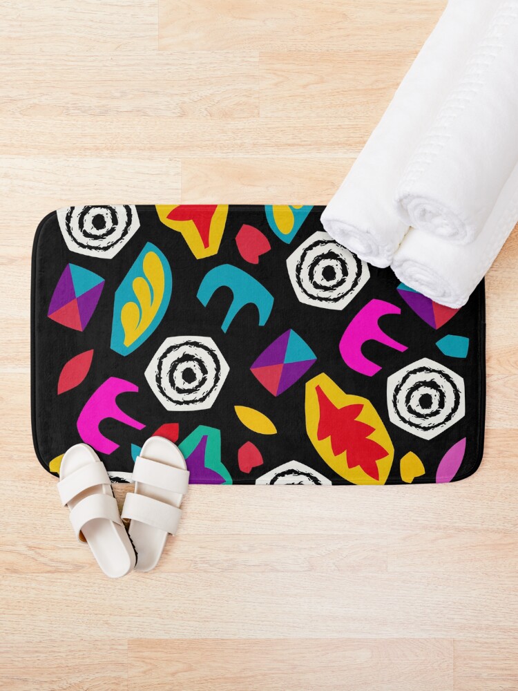 Alternate view of Strange Eleven Pattern Bath Mat