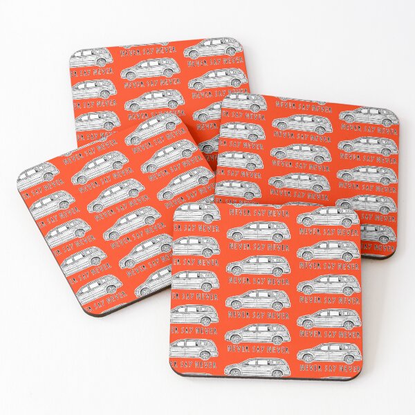 Item preview, Minivan sellout series: Never say Never - sad mini van - mom car designed and sold by smooshfaceutd.