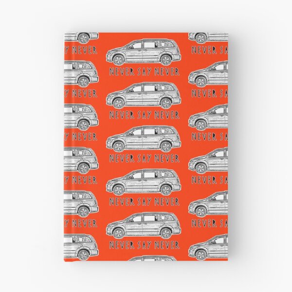 Item preview, Minivan sellout series: Never say Never - sad mini van - mom car designed and sold by smooshfaceutd.