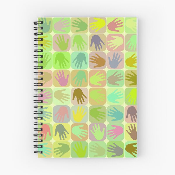 Item preview, Multicolored hands pattern designed and sold by Gaspar Avila.