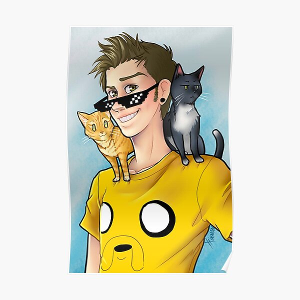 Rubius Posters Redbubble - posters ninos roblox redbubble