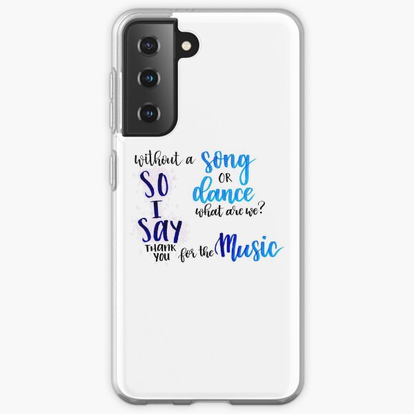 Thank You for the Music Samsung Galaxy Soft Case