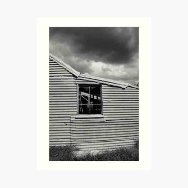 Old Shearing shed Art Print