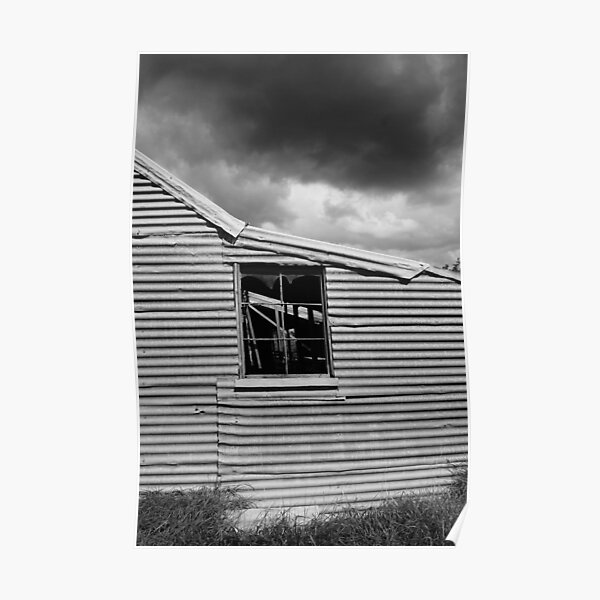 Old Shearing shed Poster