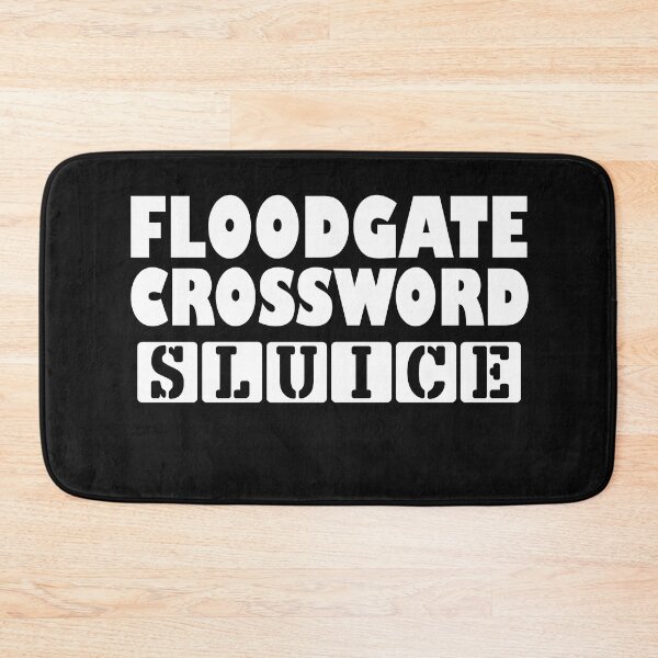 Item preview, Floodgate Crossword game T-shirt Crossword Gift Men women designed and sold by Sarah38.