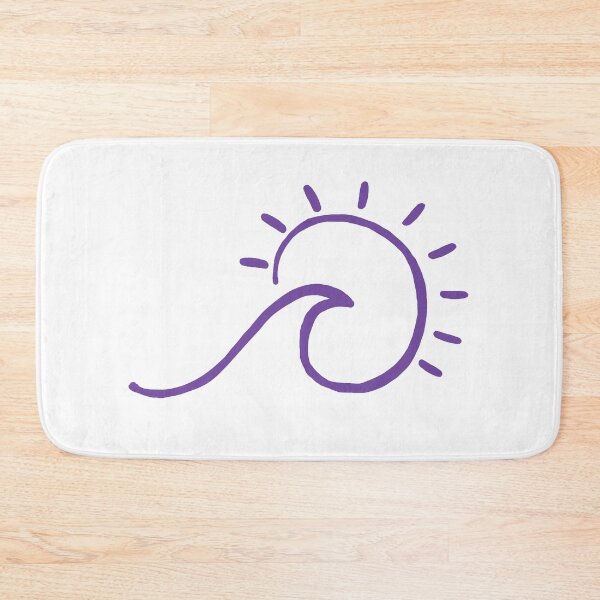 Item preview, purple beach wave sun shine designed and sold by swerth1217.