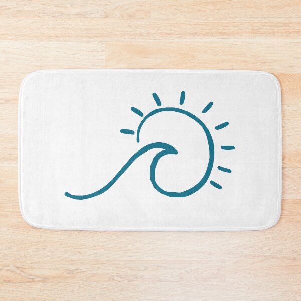 Item preview,  teal beach wave sun shine designed and sold by swerth1217.