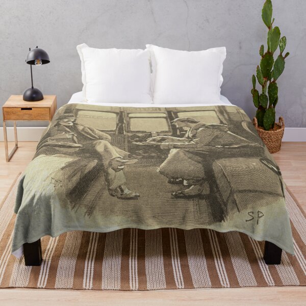 Artikelvorschau, Sherlock Holmes & Dr. John Watson (Vintage Illustration) entworfen und verkauft von CrimeLab.
